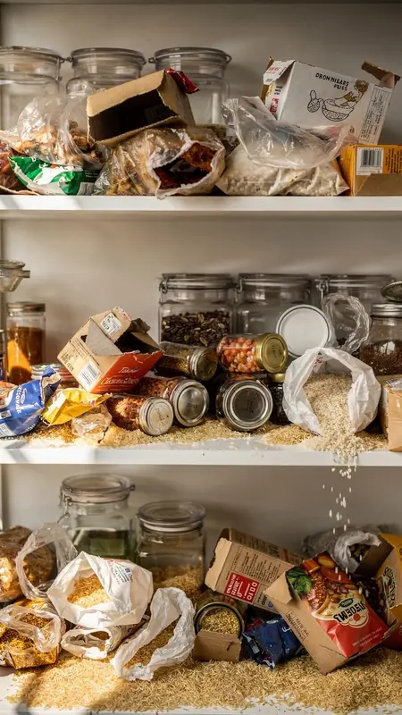 First frame: Pantry organiser